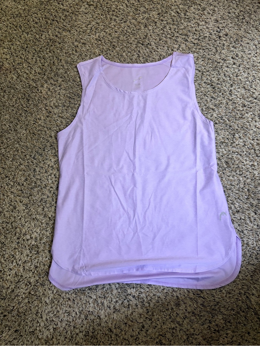 Head Lavender Scoop Neck Tank Top